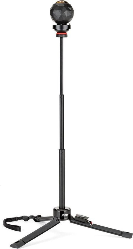 JOBY GripTight PRO TelePod – Trépied pour smartphones et GoPro – Hauteur de travail : 20,8 - 63,5 cm – Noir