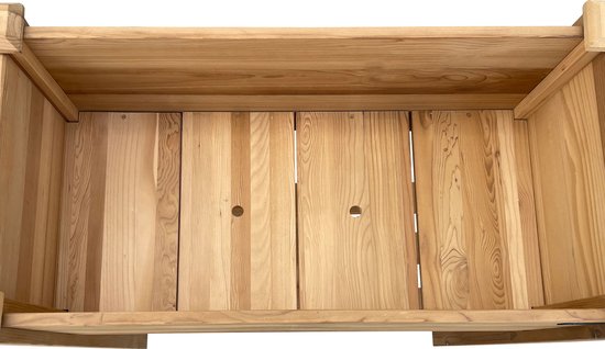 Jardinière surélevée AXI Ari – Jardinières d'extérieur – Rectangulaire – Bois de pruche – 100 % bois FSC – 86,5 x 46 x 85 cm – Potager surélevé – Jardinière pour jardin et balcon
