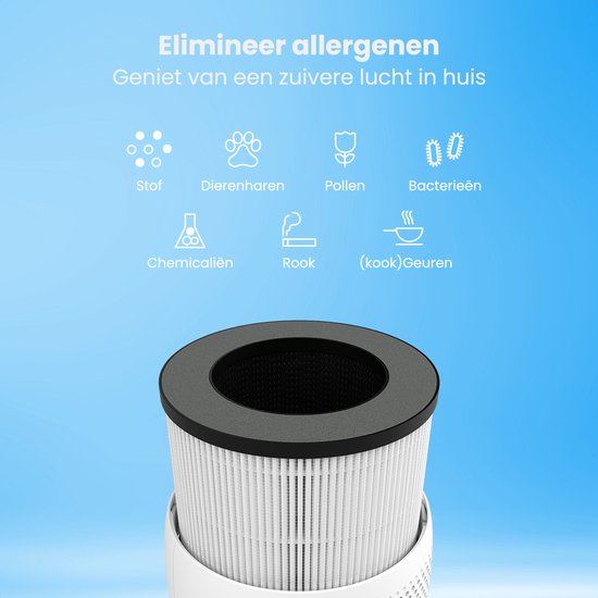 Auronic HEPA13 Filter Compact - Filtre à charbon - Convient à AU1003282