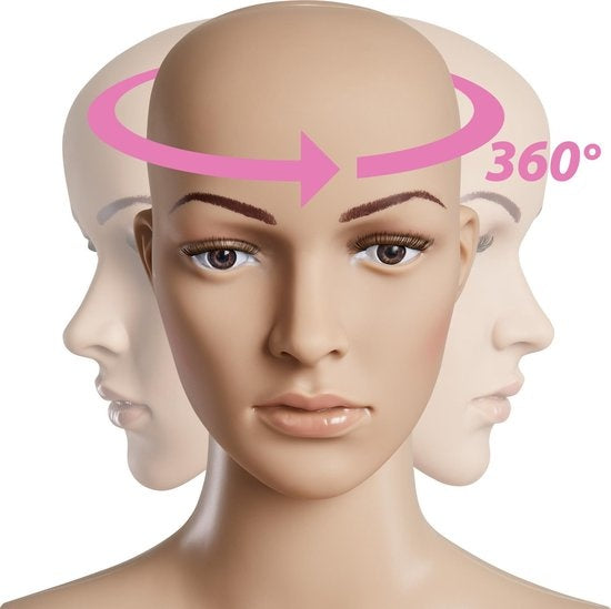 TecTake - mannequin mannequin modèle "dames" - démontable - 402663