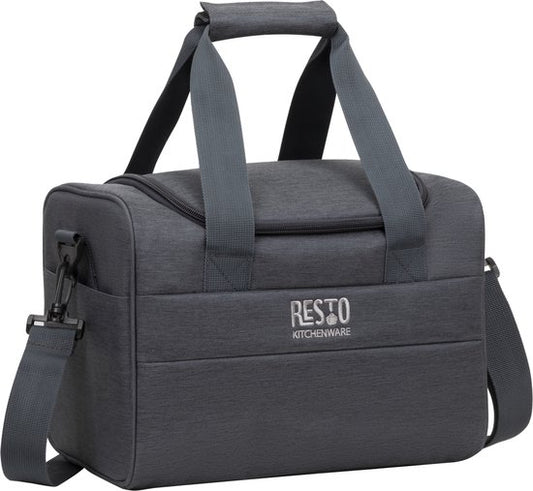 Sac isotherme - Resto - 14L - Résistant à l'eau - Sangle de transport - Gris foncé