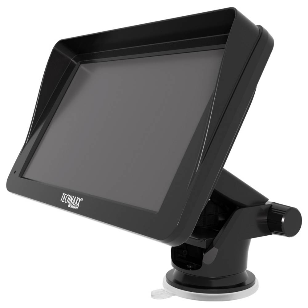 Écran sans fil Technaxx TX-320 compatible CarPlay et Android Auto - Noir - Écran tactile 7 pouces - Bluetooth 5.0 - Wi-Fi - 19 x 11,1 x 3,7 cm