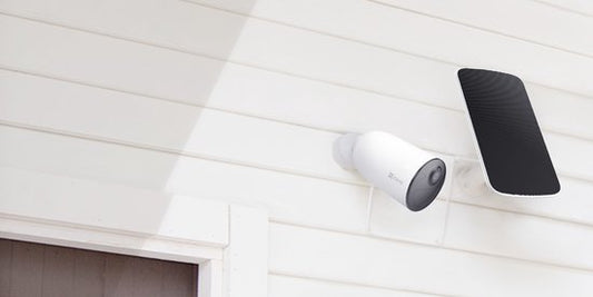Caméra de sécurité IP ronde EZVIZ HB3-B1 pour l'extérieur, 2304 x 1296 pixels, fixation murale