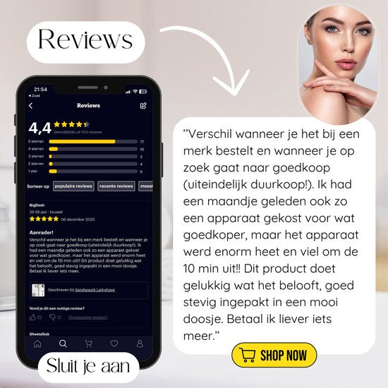 Sansbeauté® 3-in-1 rasoir de femme - électrique - tondeuse - rechargeable par USB