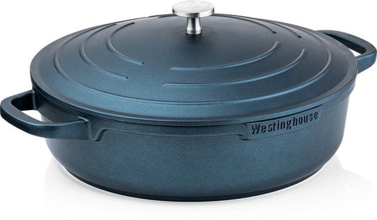 Casserole Westinghouse Performance - Ø32 cm - Couvercle inclus - Sans PFOA - Induction - Bleu