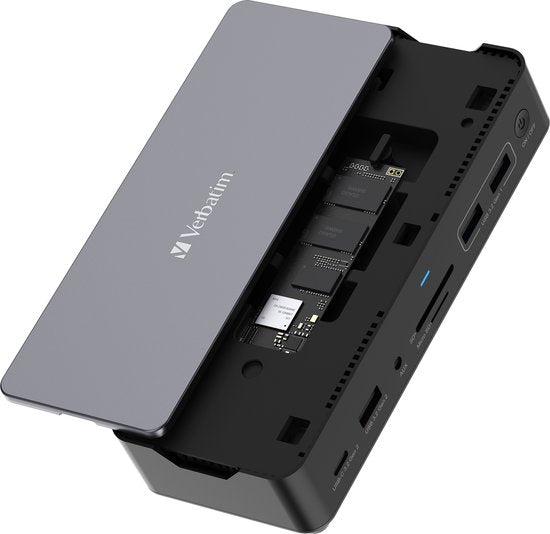 Verbatim CDS-15SSD USB 3.2 Gen 1 (3.1 Gen 1) Type-C filaire Noir, Gris