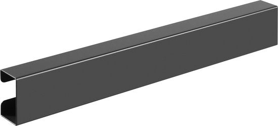 Chemin de câbles magnétique - range-câbles bureau - noir