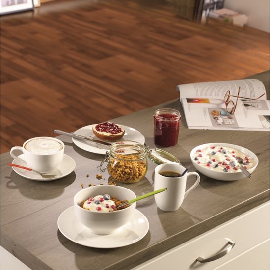 Assiette à petit-déjeuner Villeroy & Boch For Me 23 cm - Porcelaine/blanc
