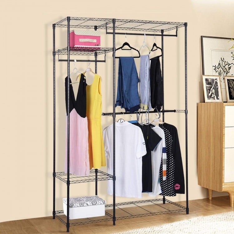 Coast Rangement de cintres portatifs en acier Rack organizer
