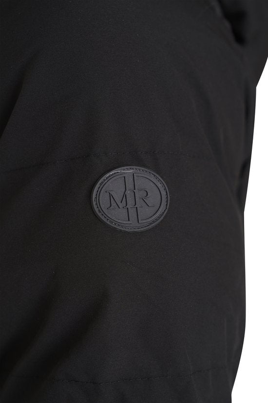 Mario Russo Ranger Jacket - Veste Homme - Veste d'hiver Homme - Déperlante - Coupe-vent - Noir - L