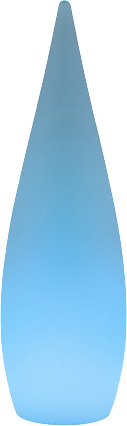 REALITY PALMAS - Lampadaire - Blanc - incl. 1x SMD 4.5W - Télécommande - Variateur intégré - Connexion USB - Changeur de couleurs RGBW - Rechargeable - Sans fil - Alimentation par batterie - Fonction mémoire via la télécommande - Eclairage extérieur - IP4