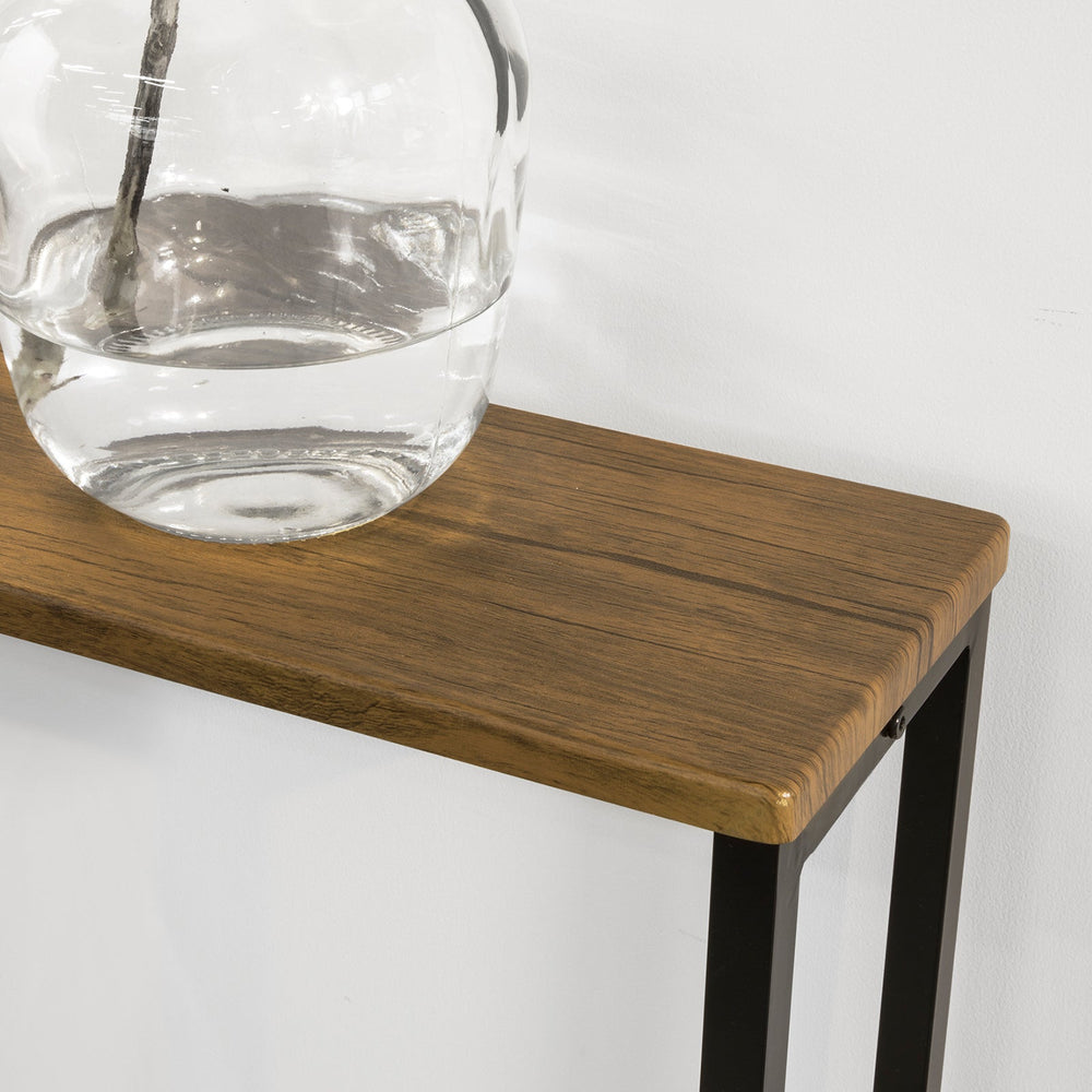 Table vintage - SoBuy - 120x20x80cm - Couleur Bois, Noir