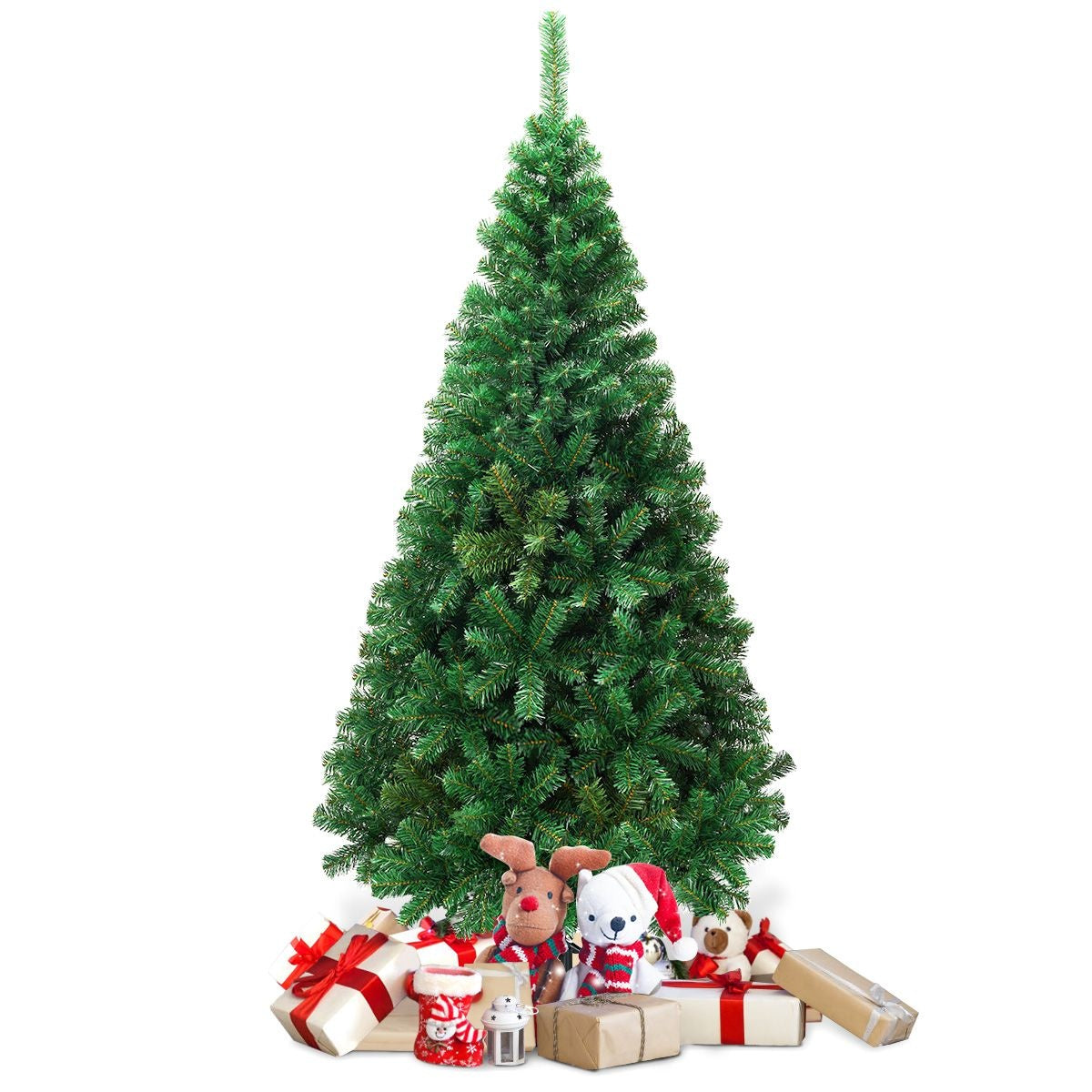 Coast Artificial Christmas Tree with Metal Base - 150cm - Green