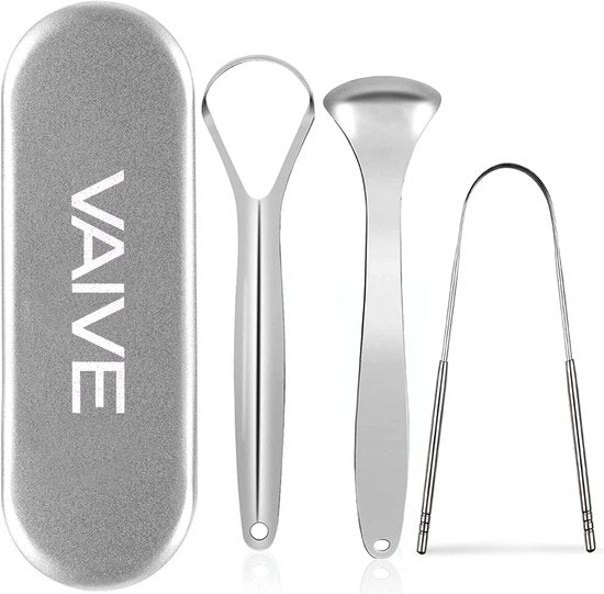 VAIVE Tongue Scraper Set - gratte-langue - gratte-langue - nettoyant - soins bucco-dentaires - brosse à langue