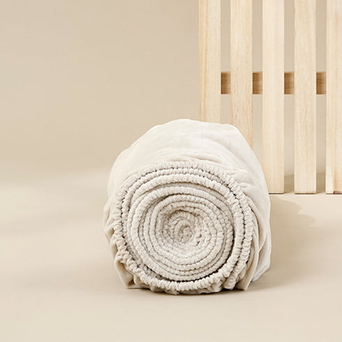 SJUMO Silky Smooth - Natural Dune - Drap-housse - 200/210 x 160cm