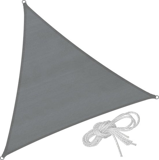 tectake - Auvent triangulaire en polyéthylène, variante 2 360 x 360 x 360 cm SKU : 403885