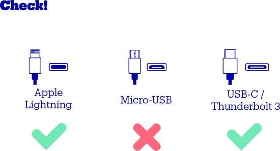 Belkin 10K PD - Powerbank - Avec câbles intégrés (USB-C et Lightning) - Bleu