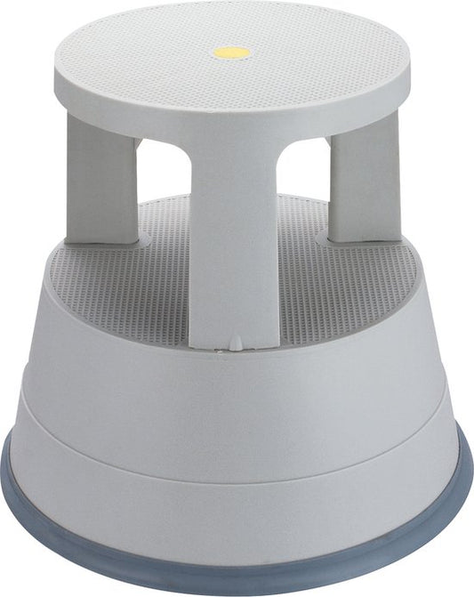 BRASQ Tabouret de marche Comfort Grey ST200 - Mobile - Capacité 150 kg - Tabouret de marche - Tabouret de marche adultes - Pied d'éléphant