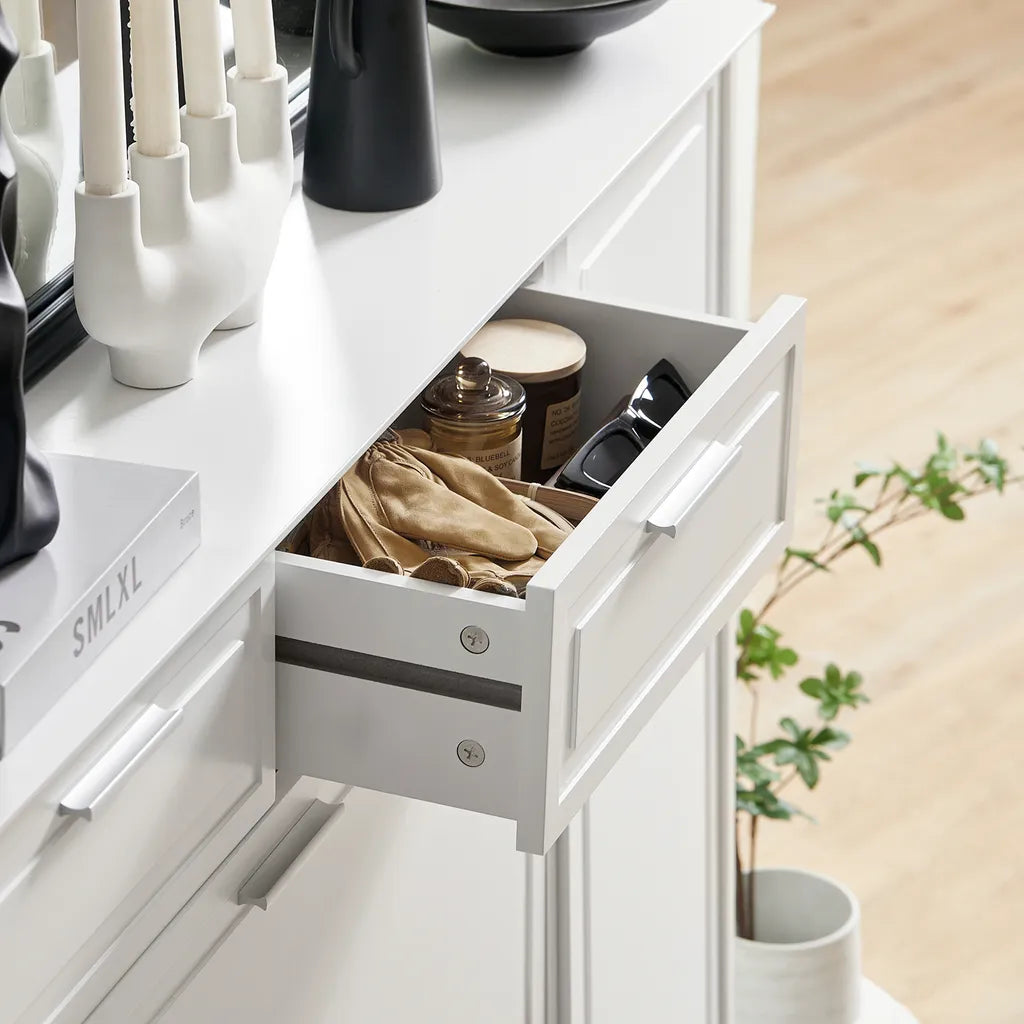 SoBuy Shoe Rack - FSR104-W - MDF & PB - Max. 60kg - 102x96x24cm - Blanc