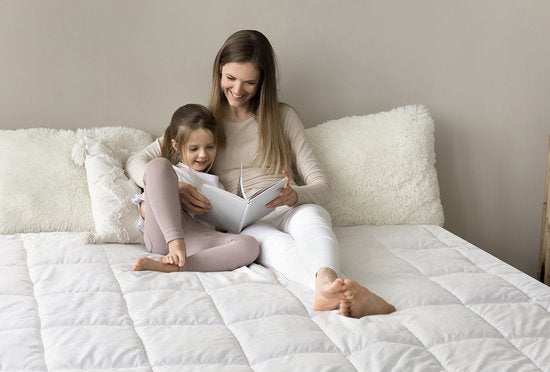 Home & Comfort Surmatelas 160*200cm - Soutien et réduction de la pression - Lavable - Antiallergique