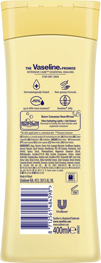 Vaseline - Lotion pour le corps - Intensive Care Essential Healing - 400 ml