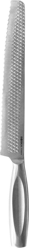 Boska Couteau à pain Monaco+ - Couteau ergonomique - Acier inoxydable - 23 cm