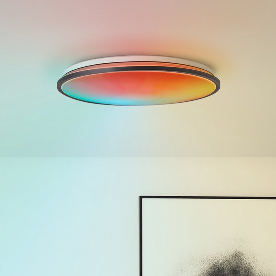 Brilliant Plafonnier Heida RGB Ø 49cm - G99786/06