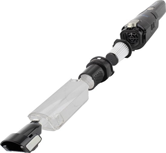 TurboTronic LUX500 Dustbuster - Argent/Noir