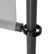 Store Tectake Taija 200 x 310 cm – Fixation par pinces – Protection UV 50+ – Gris clair