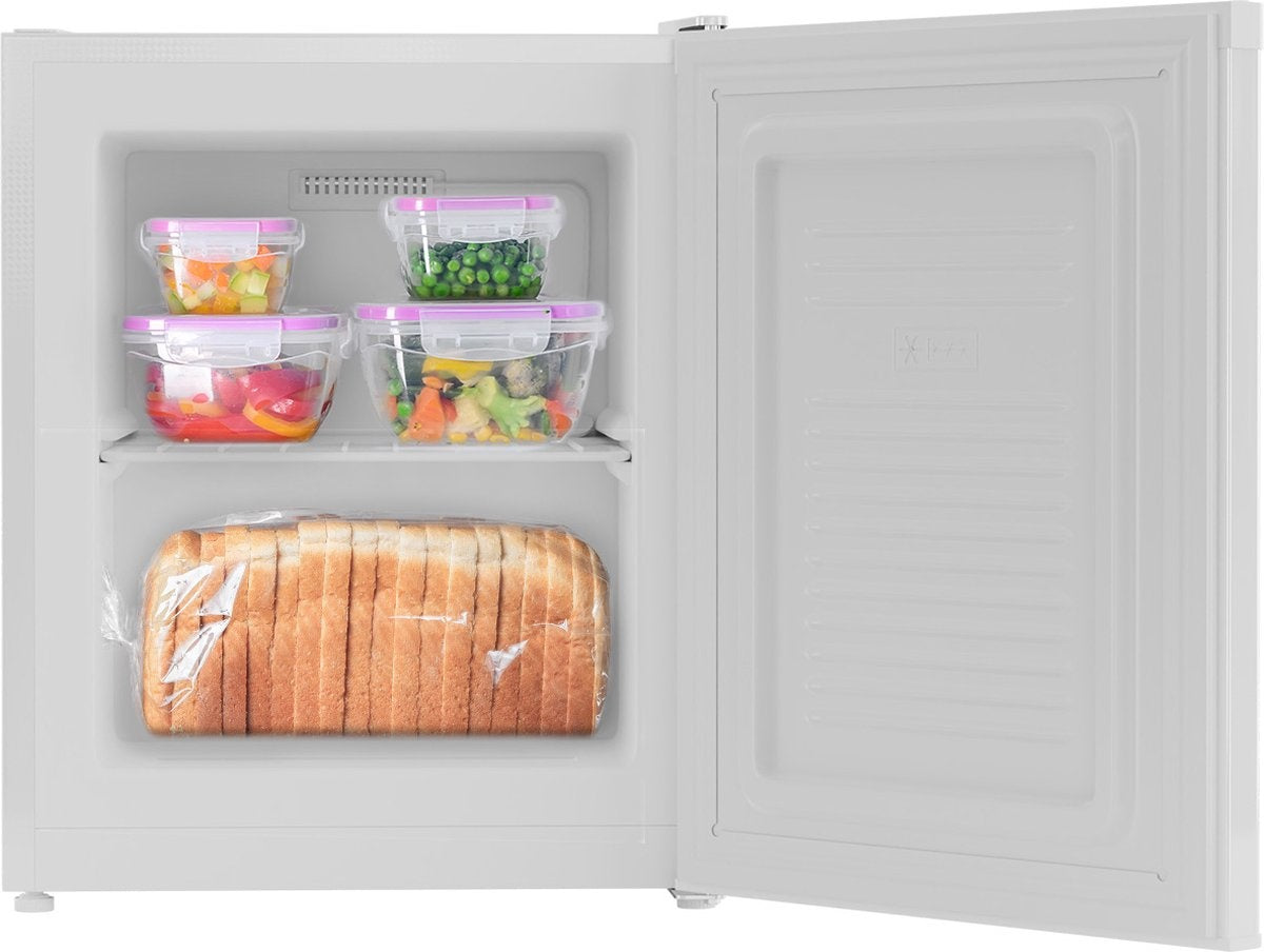 Mini Freezer KitchenBrothers - Compact - 44x47x51 cm - Blanc