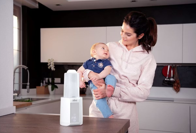 Chicco Chauffe-Biberon 4-en-1 Multifonction - Blanc - 22 × 18 × 28 cm