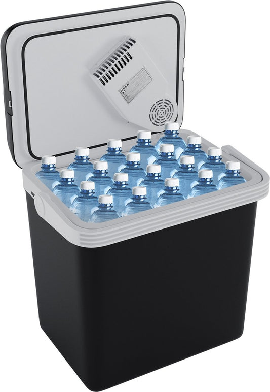 Auronic Electric Coolbox - Coolbox - 25L - 12V et 240V - Noir