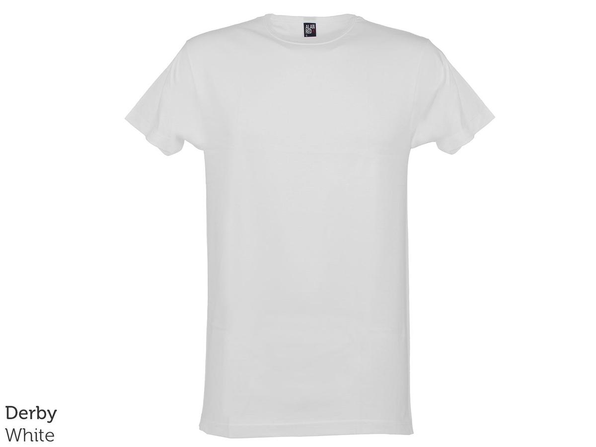 T-shirt Alan Red Basic - Col en V - taille L - Black Vermont