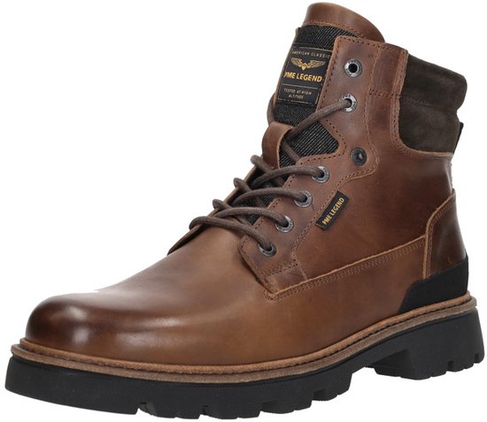 PME Legend Dragan Chaussures à lacets hautes - marron foncé - Taille 49