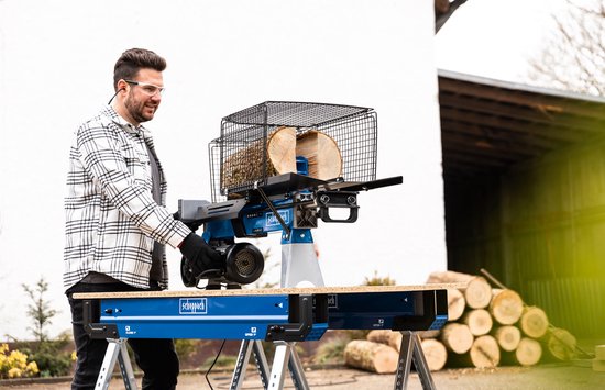 Fendeuse à bois Scheppach HL760L - 7 tonnes - 2 200 W - 220 – 240 V~ - Fendeuse à bois électrique - Fendeuse à bois