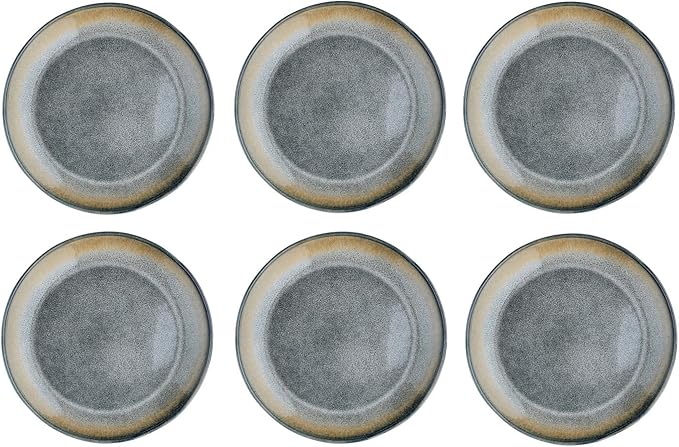 Assiette Genesis Ø20.5 cm - 6 pièces - Terre