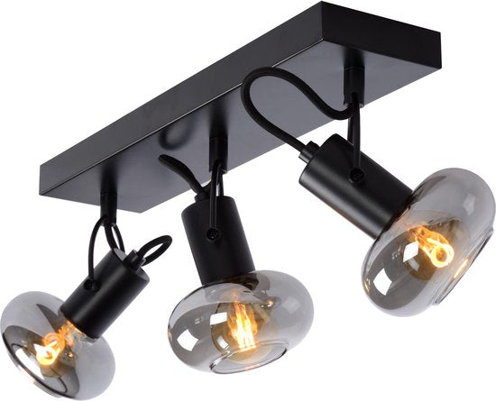 Lucide MADEE - Spot de plafond (lampe de plafond) - 3xE14 - Noir
