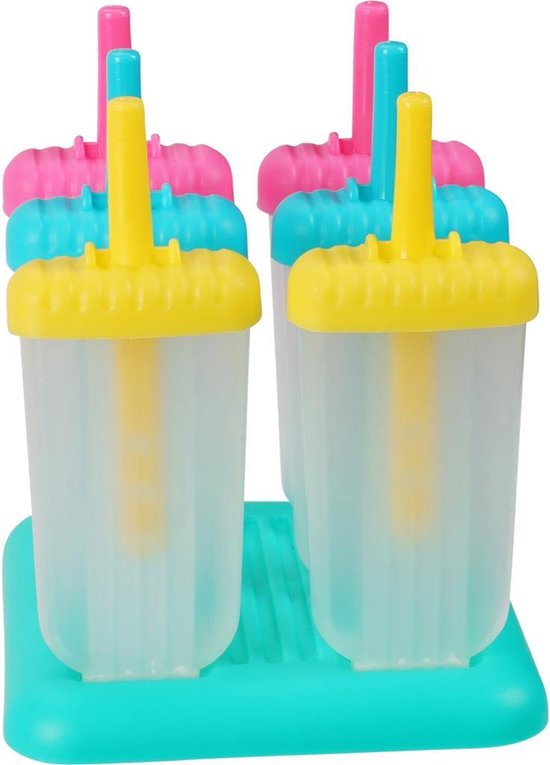 Machine à sucettes glacées pour 6 glaces assorties.