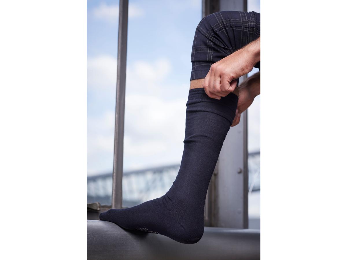 Chaussettes mi-longues en laine mérinos Comfort Essentials - Durables et confortables - pointures 43-46 - mélange foncé