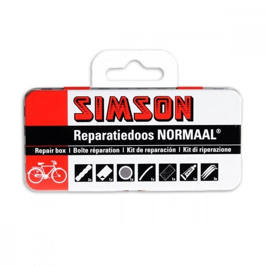 Kinzo Bicycle Repair Kit - 20-Piece - in Handy Case (Kit de réparation de bicyclette Kinzo - 20 pièces - dans une mallette pratique)