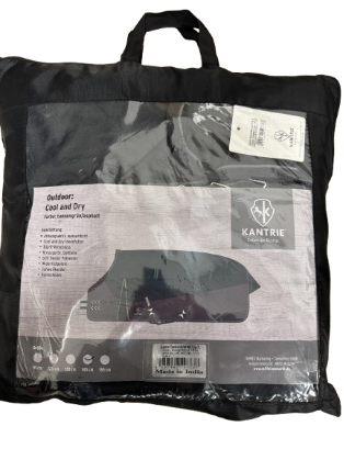 Tapis d'extérieur pour chevaux - Kantrie - Modèle Trip-X - Vert pin/gris
