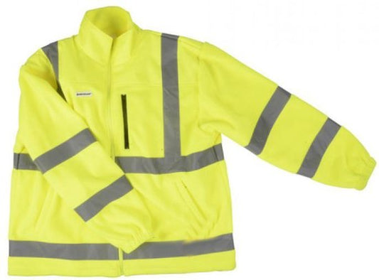 Gilet réfléchissant - Gilet de signalisation hautement réfléchissant avec poches - gilet de sécurité - gilet de sécurité chaud - TAILLE M