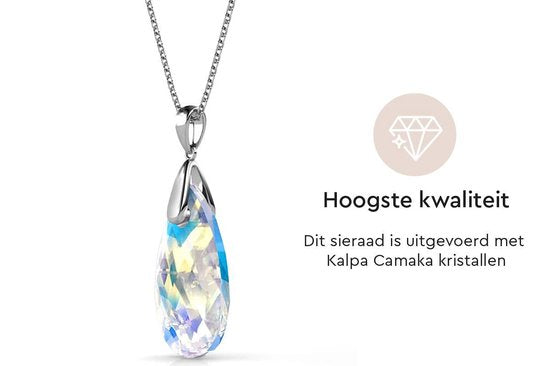 Collier femme avec pendentif - Yolora - Argent