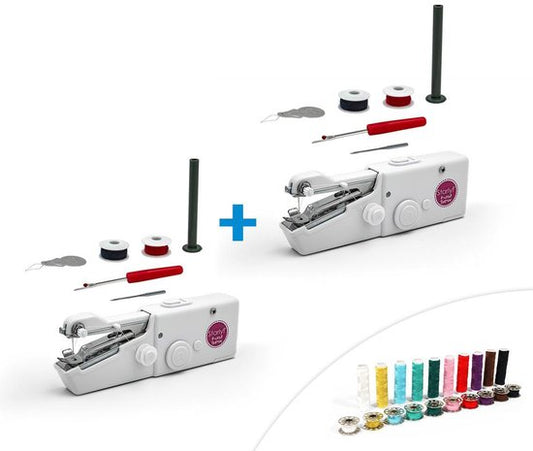 Starlyf Fast Magic Sew - Machine à coudre manuelle - 2 pièces