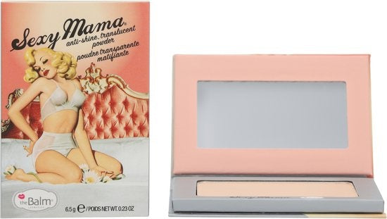 Poudre de maquillage Translucide Anti-Brillance - The Balm Sexy Mama - Rose
