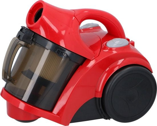 Dunlop Aspirateur sans sac - 700 Watts - Bac de récupération de 2 litres - Rouge/Noir