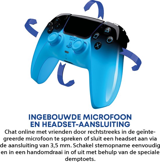 Manette sans fil Sony PS5 DualSense - Bleu Starlight