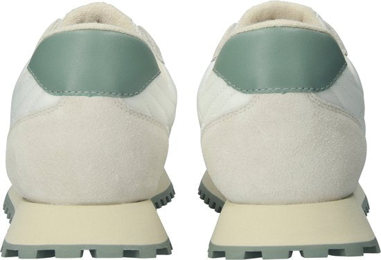 Blackstone SCORIA LEGEND - DG532 White Green Environmental - Chaussures de course - Hommes - Blanc cassé - Taille : 46