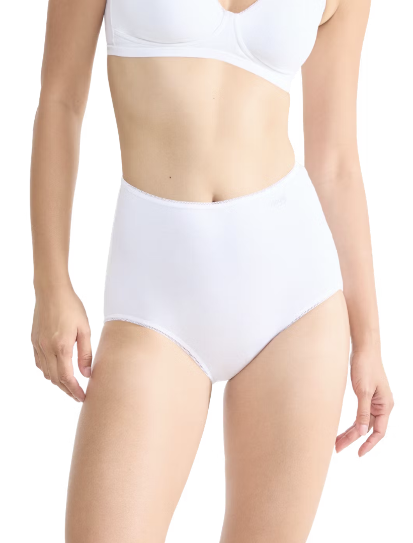 Sloggi Pure Comfort H Maxi Briefs 3-pack - Blanc - Taille XS