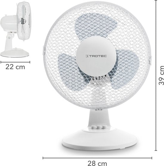 TROTEC Ventilateur de table TVE 9
